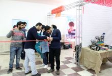 افتتاح نمایشگاه خلاقیت، معماری، مکانیک ورباتیک